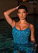 Rachel Allan 70424 Scoop Neck High Slit Sequin Dress