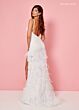Rachel Allan 70437 Scoop Neck Low Back Dress