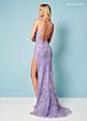 Rachel Allan 70463 Plunging Neck Strappy Back Dress