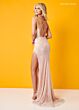 Rachel Allan 70463 Plunging Neck Strappy Back Dress