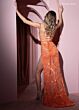 Rachel Allan 70483 Scoop Neckline Lace-Up Dress