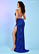 Rachel Allan 70489 Side Slit Embellished Dress