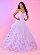 Rachel Allan 70490 Ruffle Skirt Strapless Sweetheart Dress