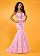 Rachel Allan 70500 Detached Sleeves Glitter Corset Dress