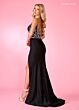 Rachel Allan 70512 Embellished Corset Square Back Dress