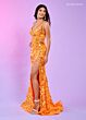 Rachel Allan 70516 Spaghetti Straps Sequin Dress