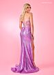 Rachel Allan 70517 High Slit Embellished Back Dress