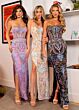 Rachel Allan 70518 Fringe Slit Strapless Corset Dress