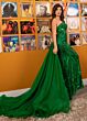 Rachel Allan 70520 Long Overskirt Strapless Geometric Dress