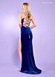 Rachel Allan 70522 Sky-High Slit Plunging Neck Dress