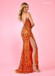 Rachel Allan 70542 Sheer Bodice Embellished Dress