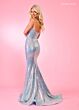 Rachel Allan 70547 Knot Bust Strapless Sequin Dress