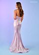 Rachel Allan 70547 Knot Bust Strapless Sequin Dress