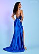 Rachel Allan 70548 Beaded Corset Bare Back Dress