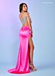 Rachel Allan 70573 One Shoulder Cutout Dress