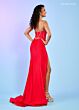 Rachel Allan 70577 Beaded Corset Detached Sleeves Dress