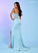 Rachel Allan 70578 Glitter Skirt Embroidered Corset Dress