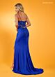 Rachel Allan 70578 Glitter Skirt Embroidered Corset Dress