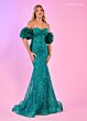 Rachel Allan 70580 Detached Sleeves Corset Dress