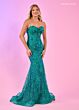 Rachel Allan 70580 Detached Sleeves Corset Dress