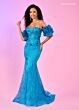 Rachel Allan 70580 Detached Sleeves Corset Dress