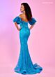Rachel Allan 70580 Detached Sleeves Corset Dress