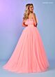 Rachel Allan 70583 Detachable Sleeves Layered Bodice Dress