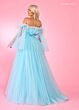 Rachel Allan 70583 Detachable Sleeves Layered Bodice Dress