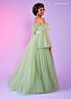 Rachel Allan 70583 Detachable Sleeves Layered Bodice Dress