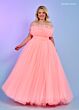 Rachel Allan 70583 Detachable Sleeves Layered Bodice Dress