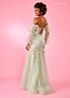 Rachel Allan 70588 Detached Sleeves Sheer Skirt Dress