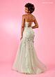 Rachel Allan 70588 Detached Sleeves Sheer Skirt Dress