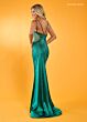 Rachel Allan 70590 Sheer Sides Multi Strap Dress