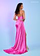 Rachel Allan 70593 Scoop Neckline Side Tail Dress
