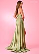Rachel Allan 70593 Scoop Neckline Side Tail Dress