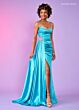 Rachel Allan 70593 Scoop Neckline Side Tail Dress