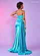 Rachel Allan 70593 Scoop Neckline Side Tail Dress