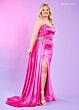 Rachel Allan 70593 Scoop Neckline Side Tail Dress