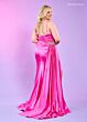 Rachel Allan 70593 Scoop Neckline Side Tail Dress