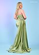 Rachel Allan 70593 Scoop Neckline Side Tail Dress