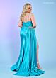 Rachel Allan 70593 Scoop Neckline Side Tail Dress