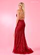 Rachel Allan 70623 Sky-High Slit Plunging Neck Dress
