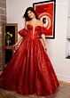 Rachel Allan 70630 Detachable Sleeves Illusion Corset Dress