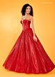 Rachel Allan 70630 Detachable Sleeves Illusion Corset Dress