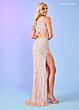 Rachel Allan 70643 Cutout Back One Shoulder Dress