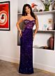 Rachel Allan 70650 Embellished Corset Strapless Dress