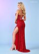 Rachel Allan 70650 Embellished Corset Strapless Dress