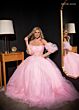 Rachel Allan 70661 Detached Sleeves Illusion Corset Dress