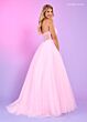Rachel Allan 70661 Detached Sleeves Illusion Corset Dress