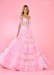Rachel Allan 70675 Separate Sleeves Ruffle Skirt Dress